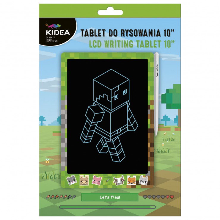 DE TABLETA LCD 10 inch PENTRU SCRIS SI DESENAT 17,5*10CM GAMER KIDEA TR10A3KA