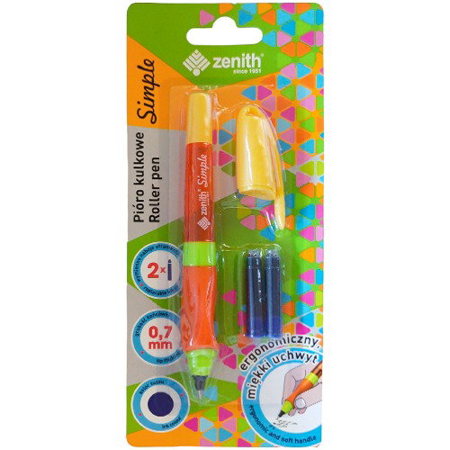 ROLLER ASTRA SIMPLE PASTEL LINE ERGONOMIC + 2 PATROANE CERNEALA 203022018