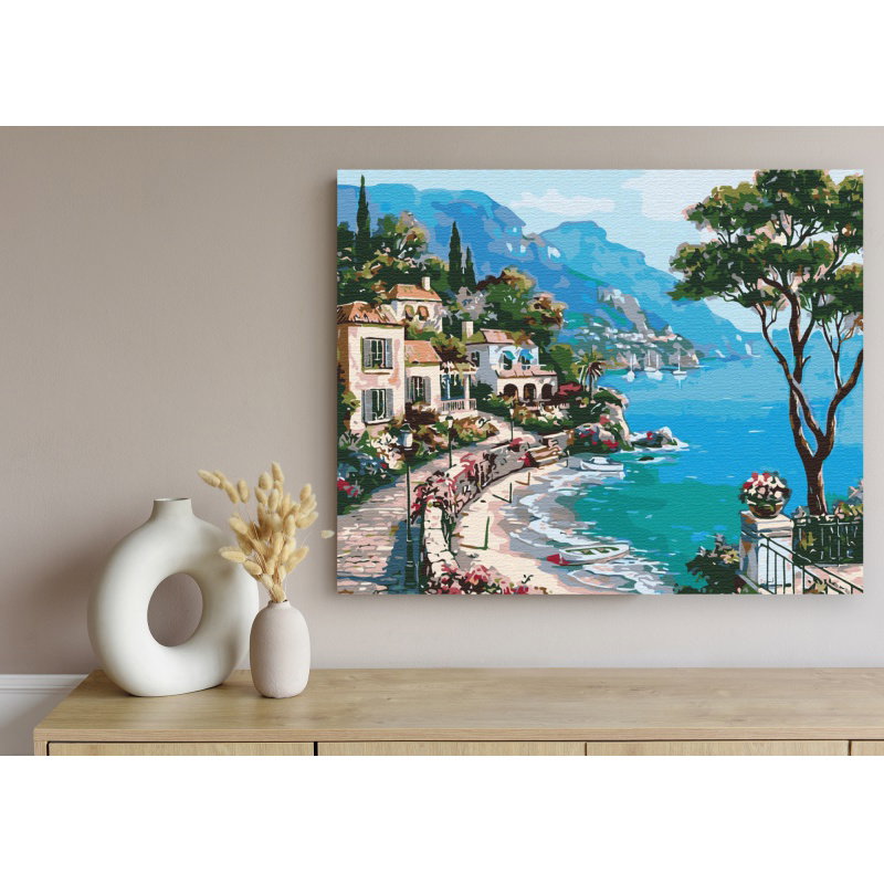 AS PANZA PICTURA PE NUMERE 40*50CM CU VOPSELE SI PENSULE, SARBATORI ITALIENE 801022907