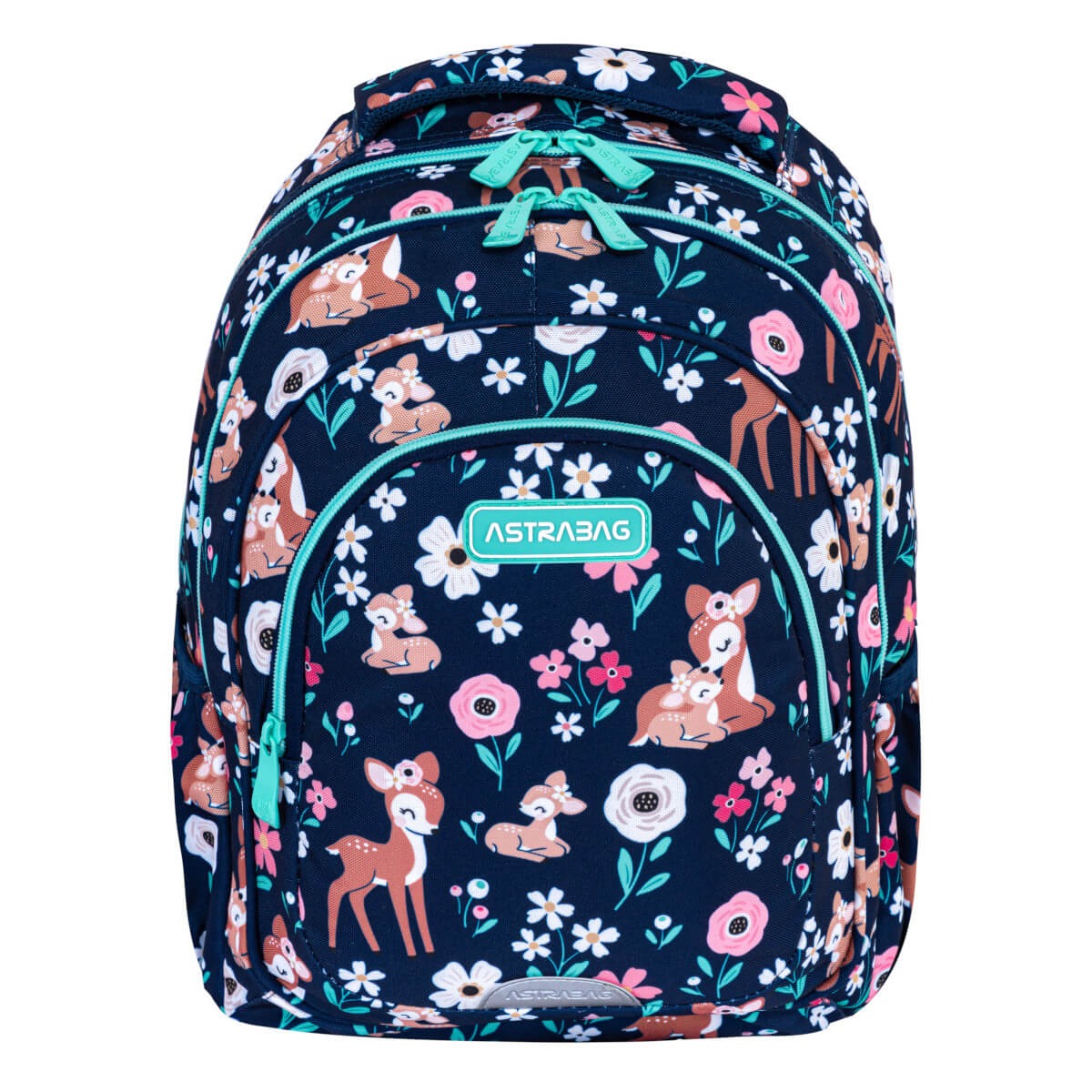 Rucsac școlar 3 compartimente Astrabag Baby Deer AB330