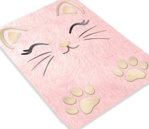 AS JURNAL CU LACAT ASTRAPAP A5 96F LINII FLUFFY KITTY 101024001