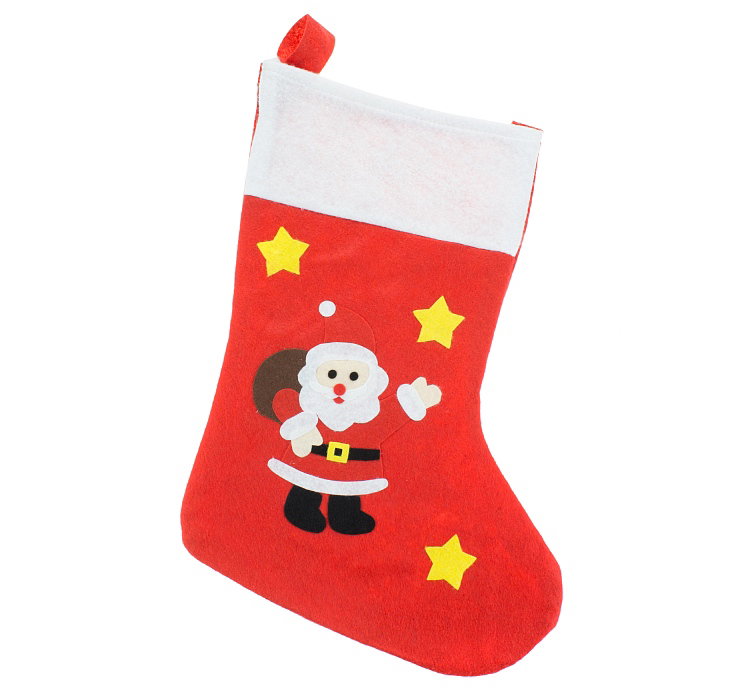 GOD DECORATIUNE CRACIUN Santa Claus Sock, 47cm NW-SSZM