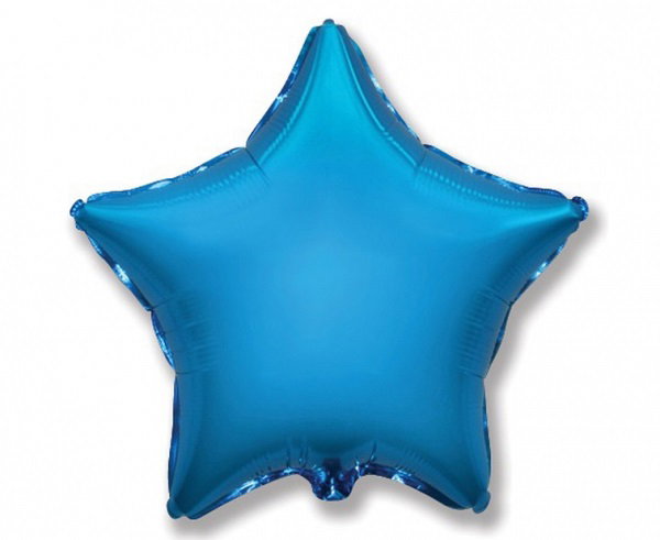 Godan Star Foil Balloon 71cm Blue 306500A
