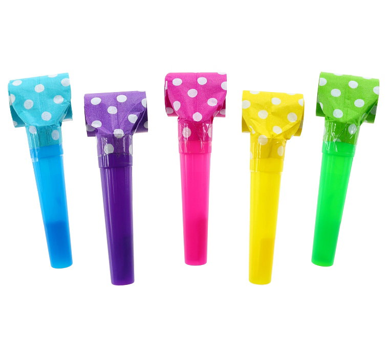 GOD FLUIERE DIN HARTIE PARTY COLORATE DOTS 5/SET PF-TRG5