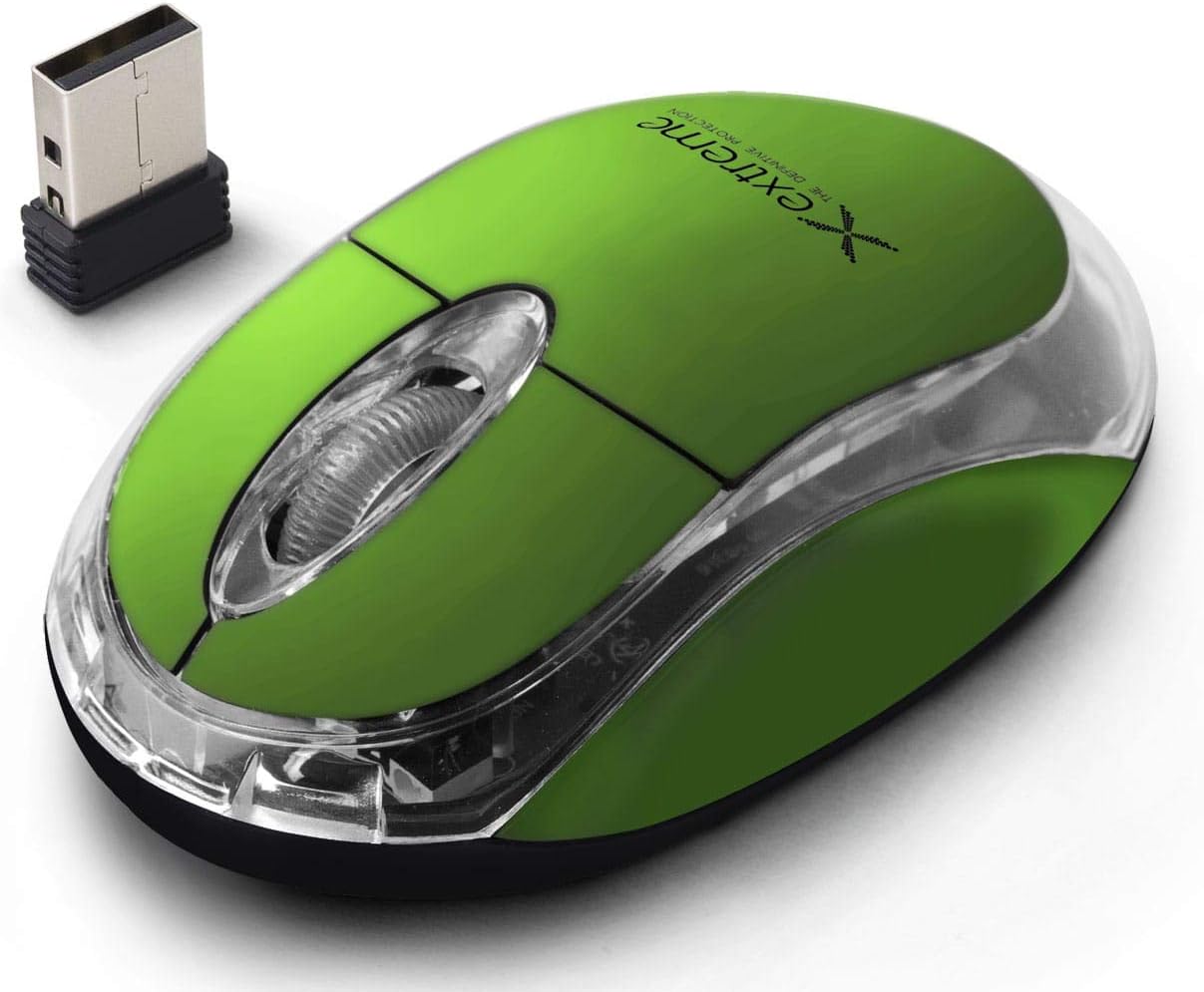 TEC MOUSE XTREME HARRIER WIRELESS, VERDE XM105G
