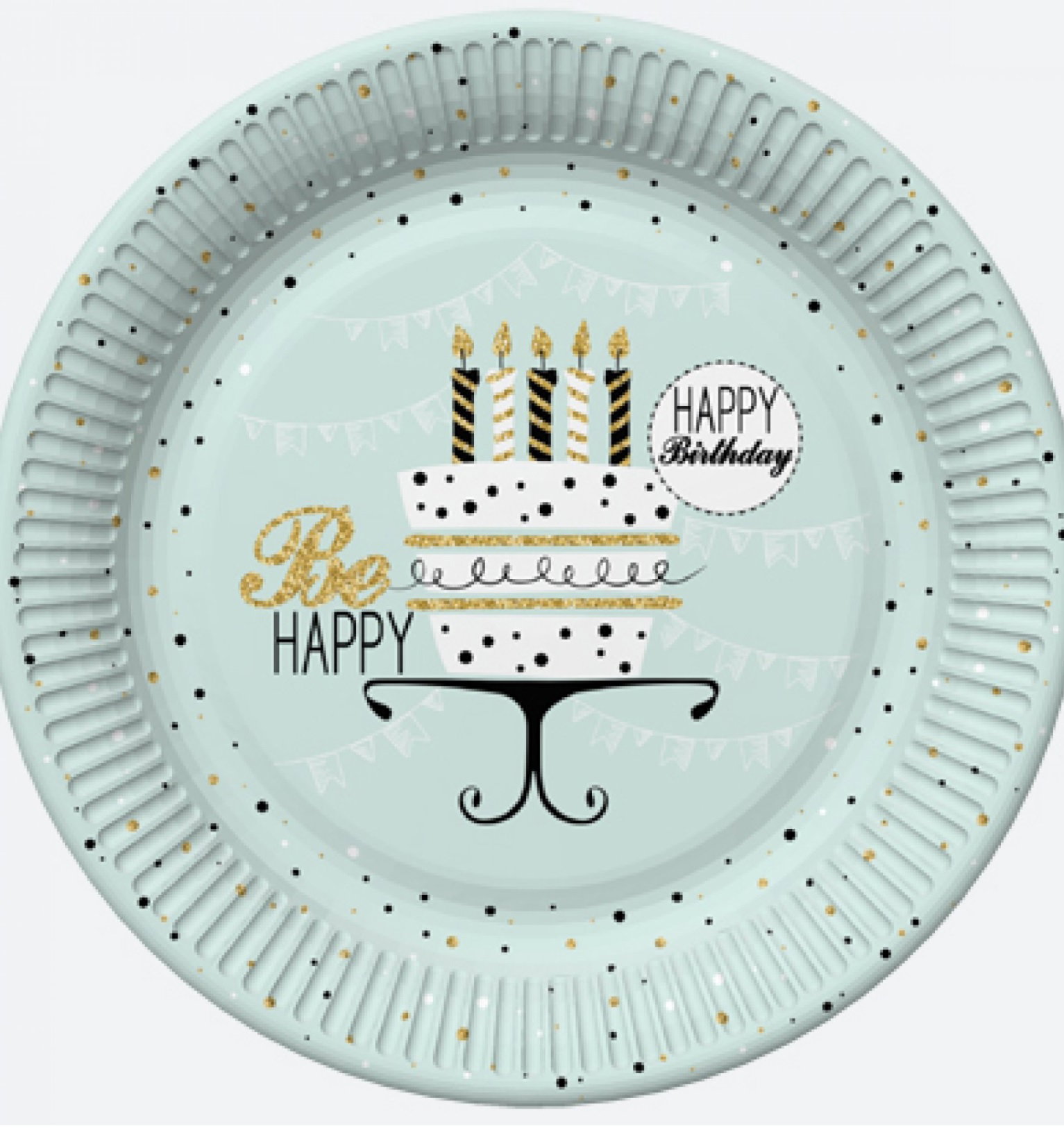 GOD FARFURII CARTON Mint and Happy B-day, 18cm, 8/set TD01_OG_026701