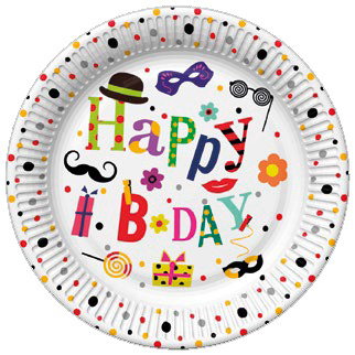 GOD FARFURII CARTON Funny B-day, 18cm, 8/set TM01_OG_044301