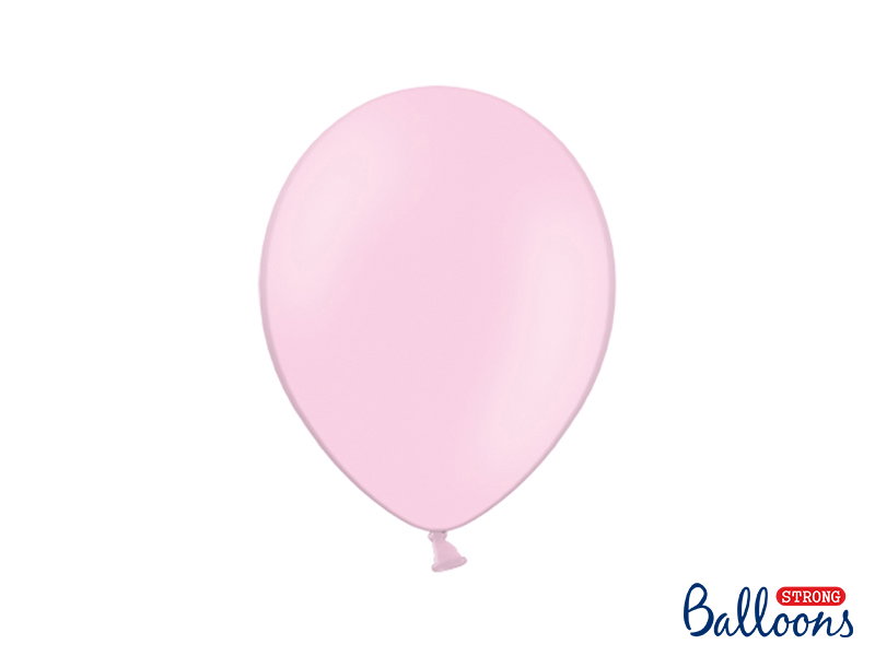 PD BALOANE Strong Balloons 27cm, Pastel Baby Pink, 10/SET SB12P-081J-10
