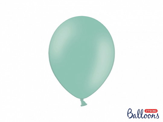 PD BALOANE Strong Balloons 27cm, Pastel Mint, 10/SET SB12P-103-10