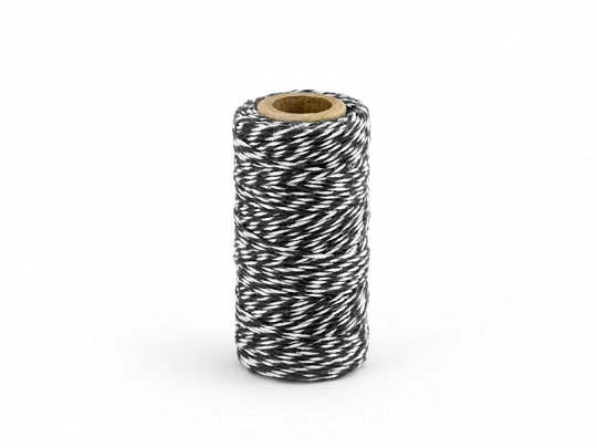 PD SFOARA, Baker's Twine, black, 50m SZN1-010