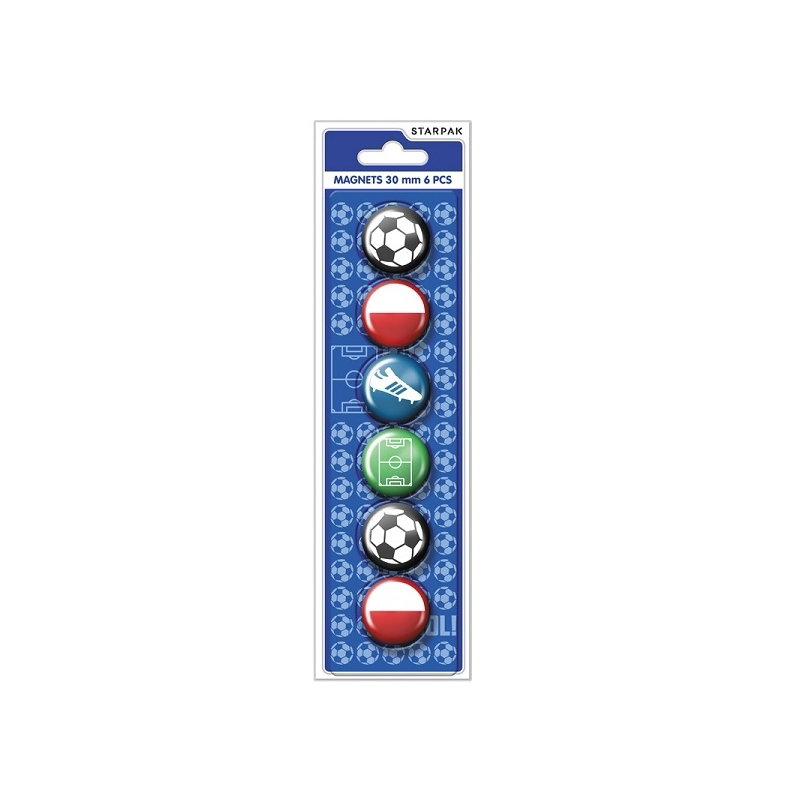 RO MAGNETI FOTBAL 30 MM 6/SET 25541/405599