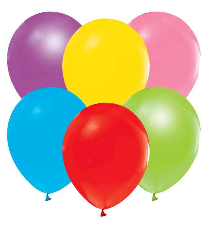 Godan Beauty&Charm Latex Balloons 30cm Pastel Assorted 10-Pack