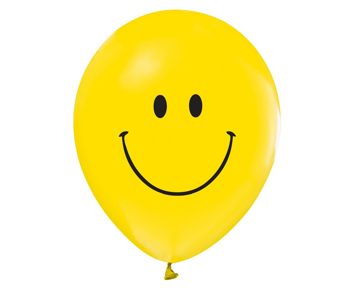 Godan Latex Smile Balloons 30cm 5/Set