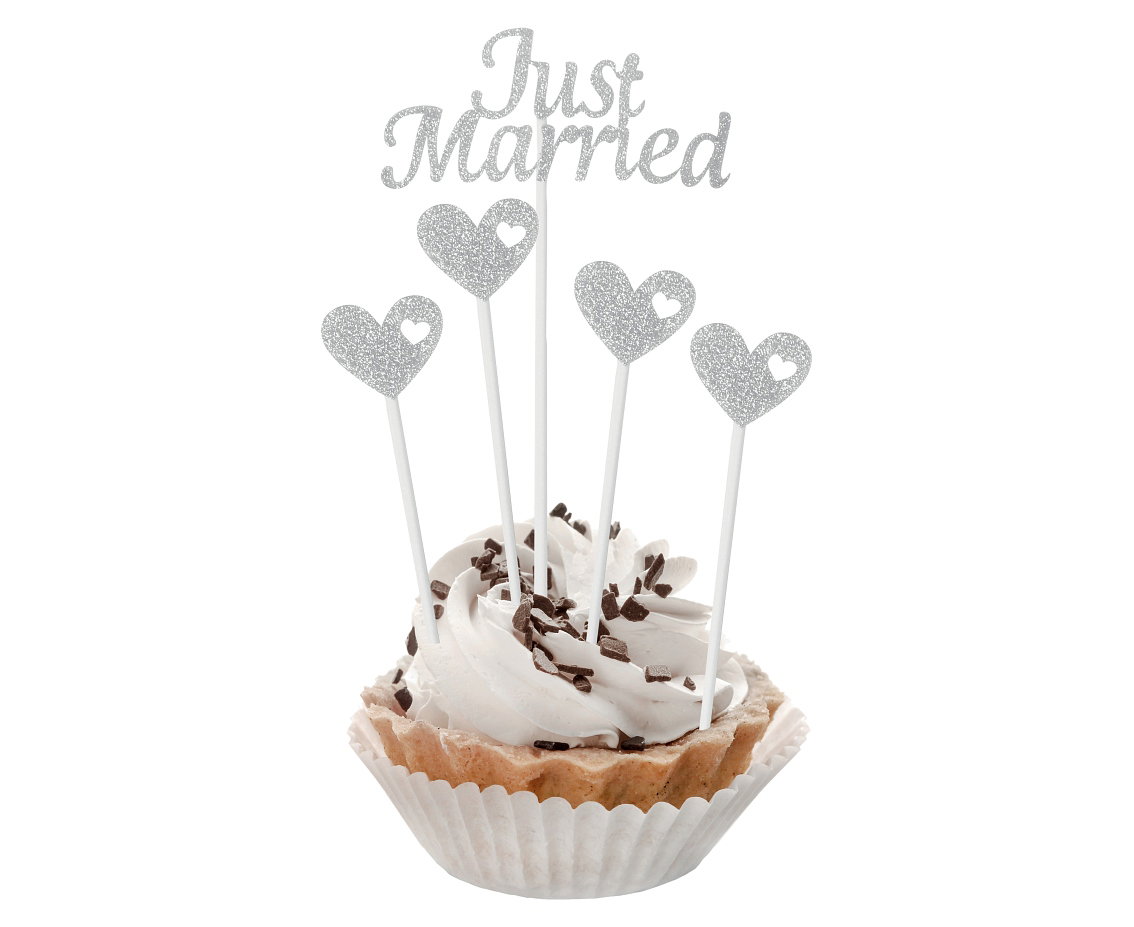 GOD ORNAMENTE W&C JUST MARRIED 5/SET QT-PJMS
