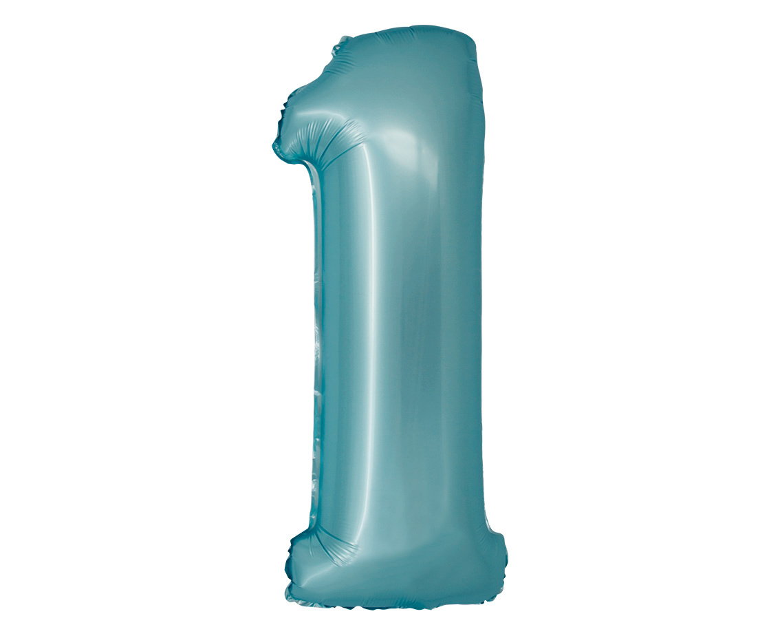 GOD BALON FOLIE ALUMINIU SMART 1 MAT LIGHT BLUE 76CM CH-SJN1