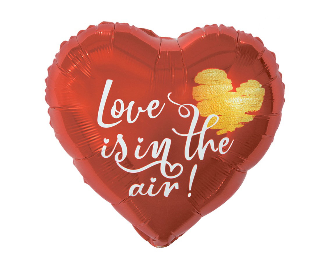 GOD BALON FOLIE ALUMINIU Love Is In The Air, 46cm FG-SLIA