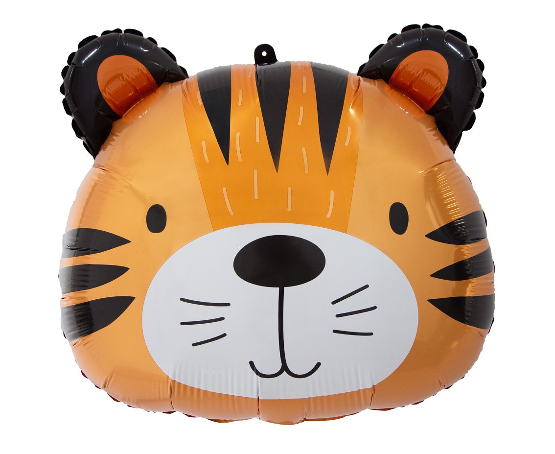 Godan Tiger Head Aluminum Foil Balloon 41x36cm