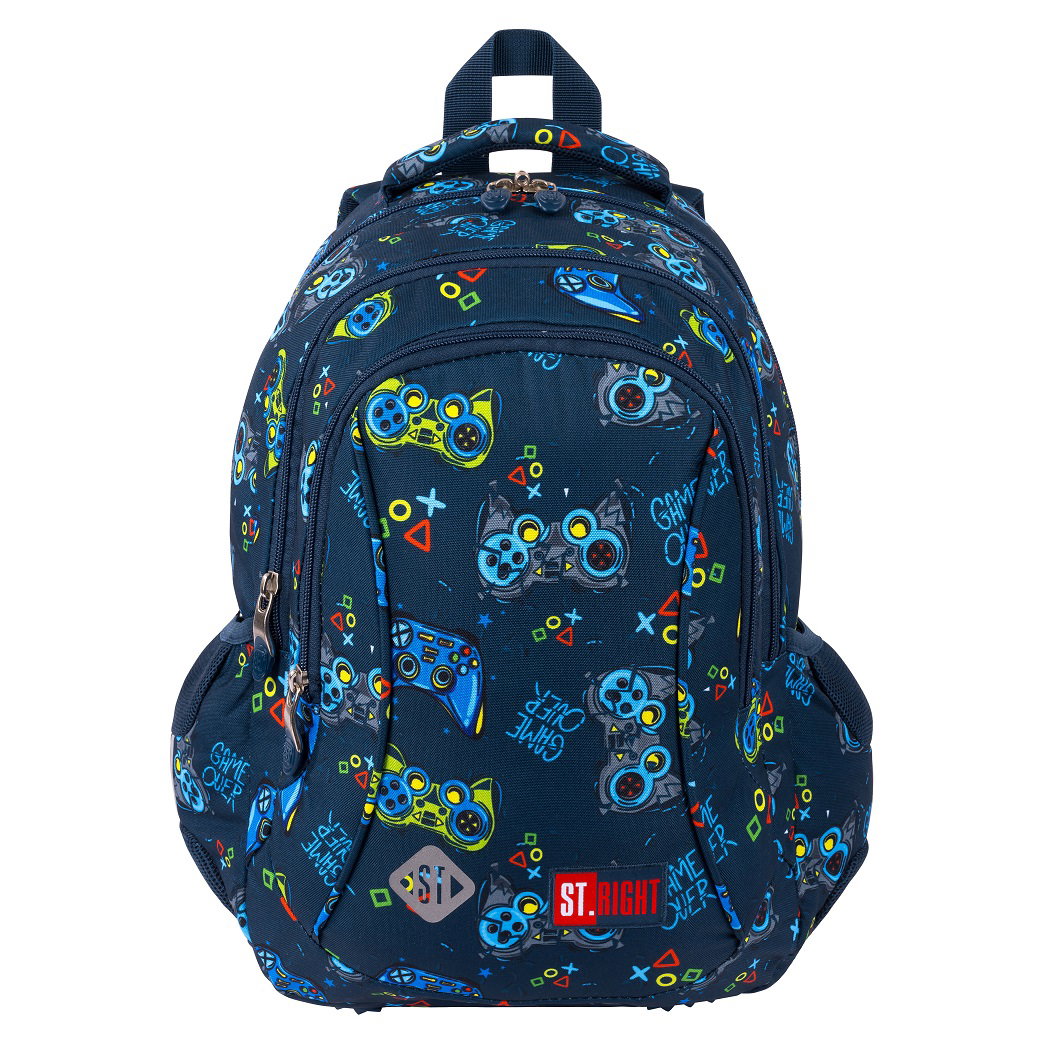 MA RUCSAC SCOLAR ST.RIGHT 3 COMPARTIMENTE BP-26 COLOUR PADS 667794