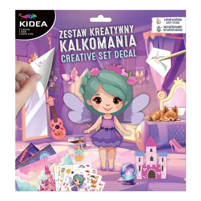 DE SET CREATIV STICKERE TRANSFERABILE 3 COLI ZANE KIDEA NTKDKA
