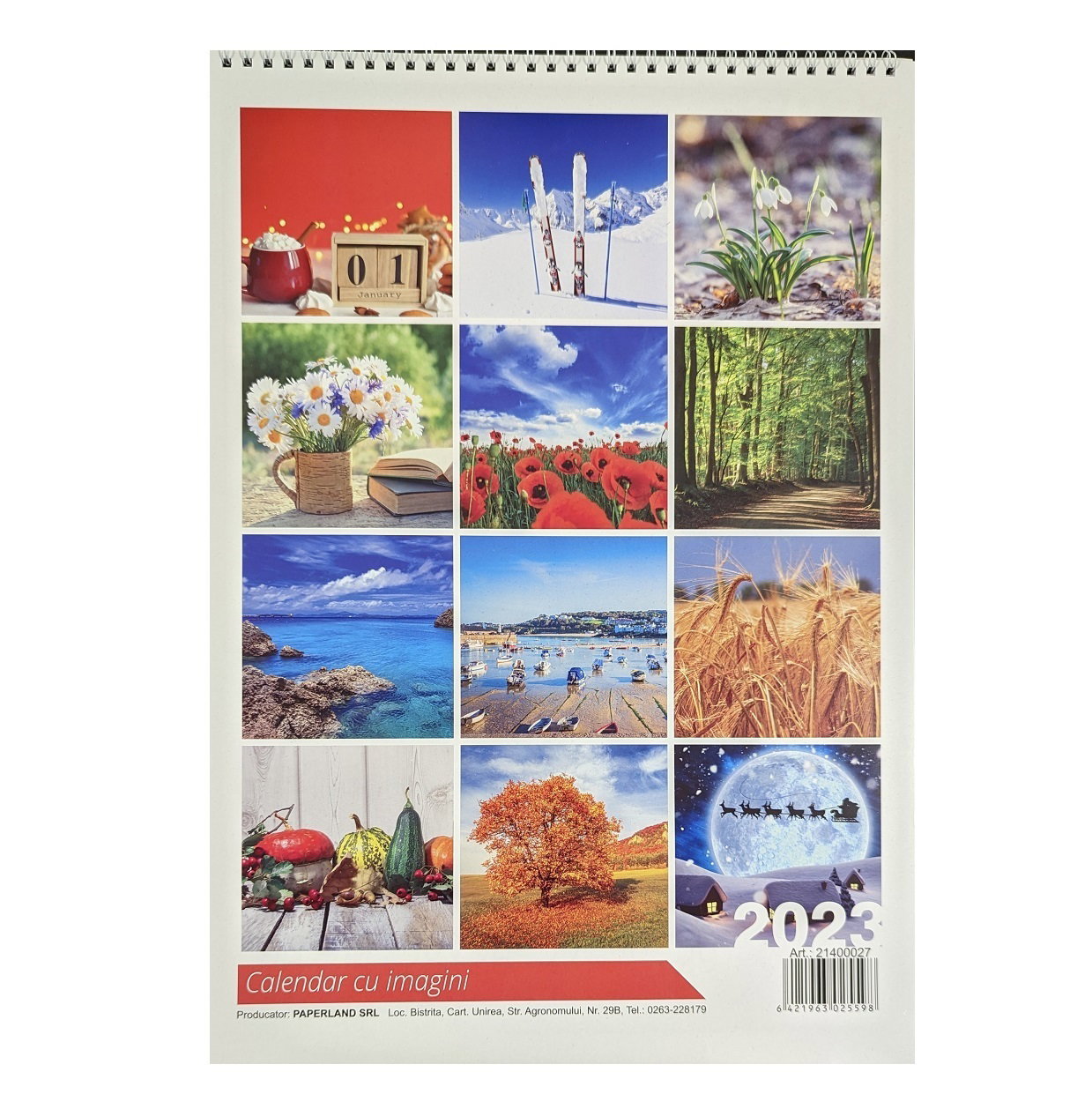 PA CALENDAR PERETE IMAGINI 2026 21400027