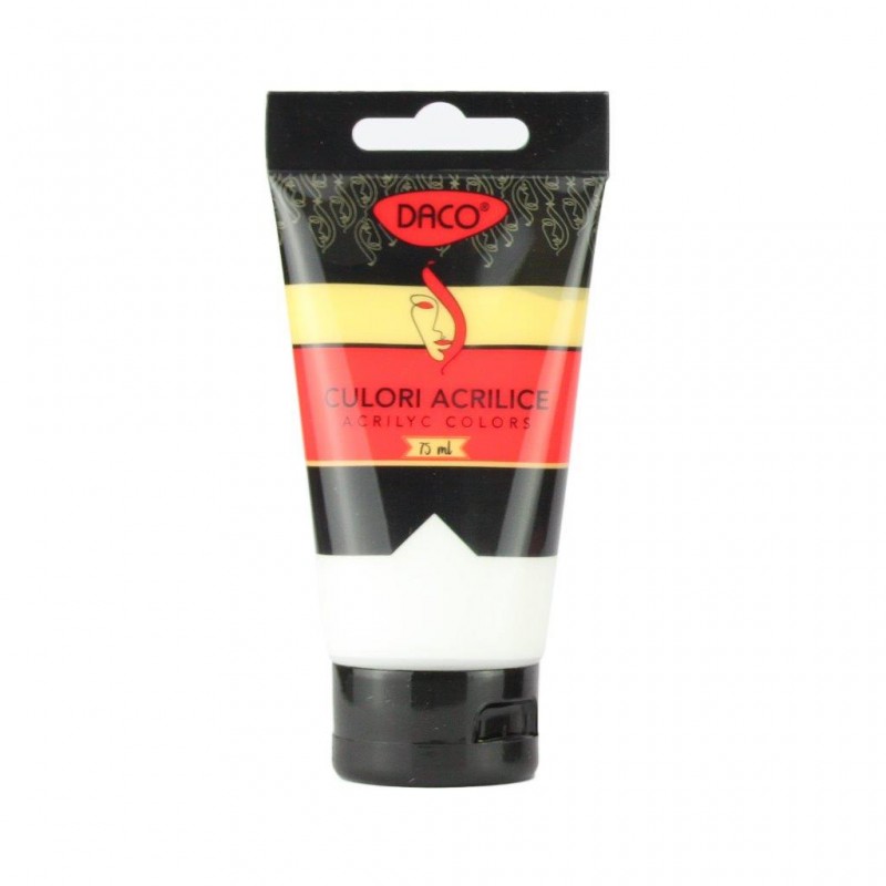 ADA CULORI DACO ACRIL 75ML ALB TITAN CU375W