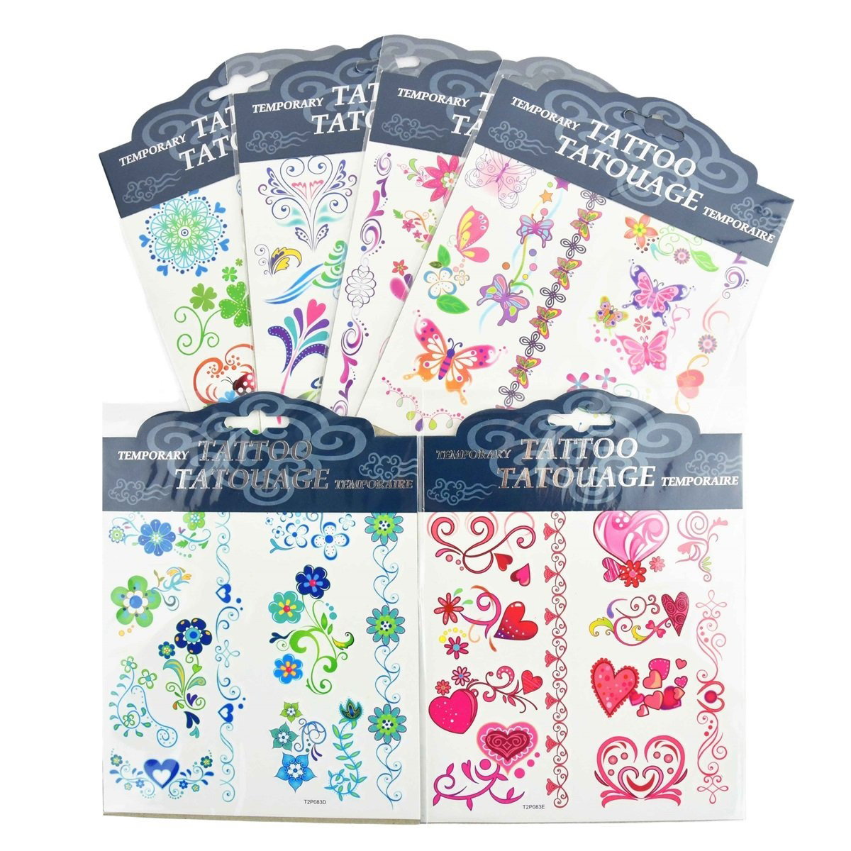 ROB TATUAJE TEMPORARE 6/SET FLORI 32474