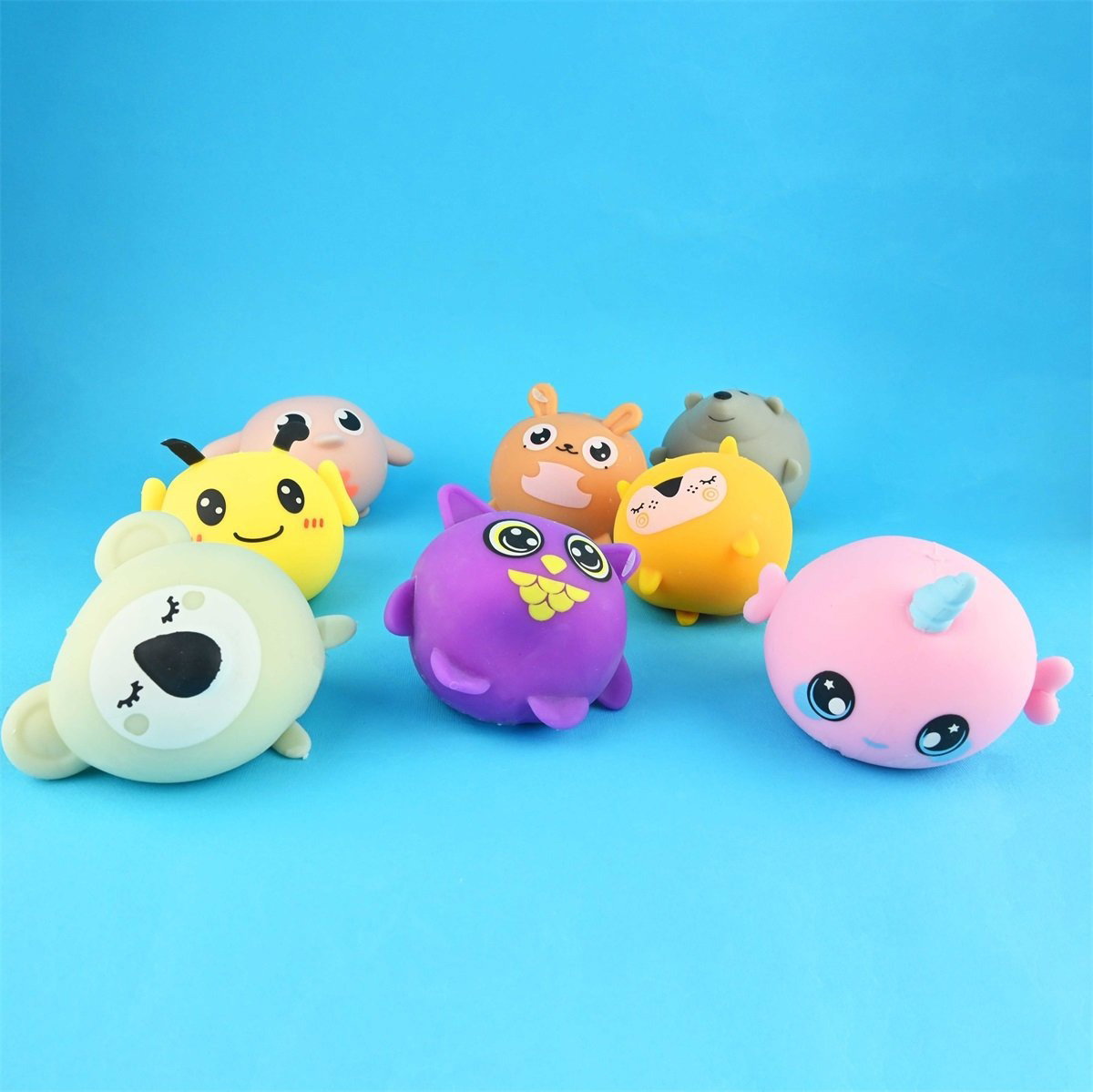 ROB FIGURINA SQUISHY ANTISTRESS 7CM ANIMALE 41060