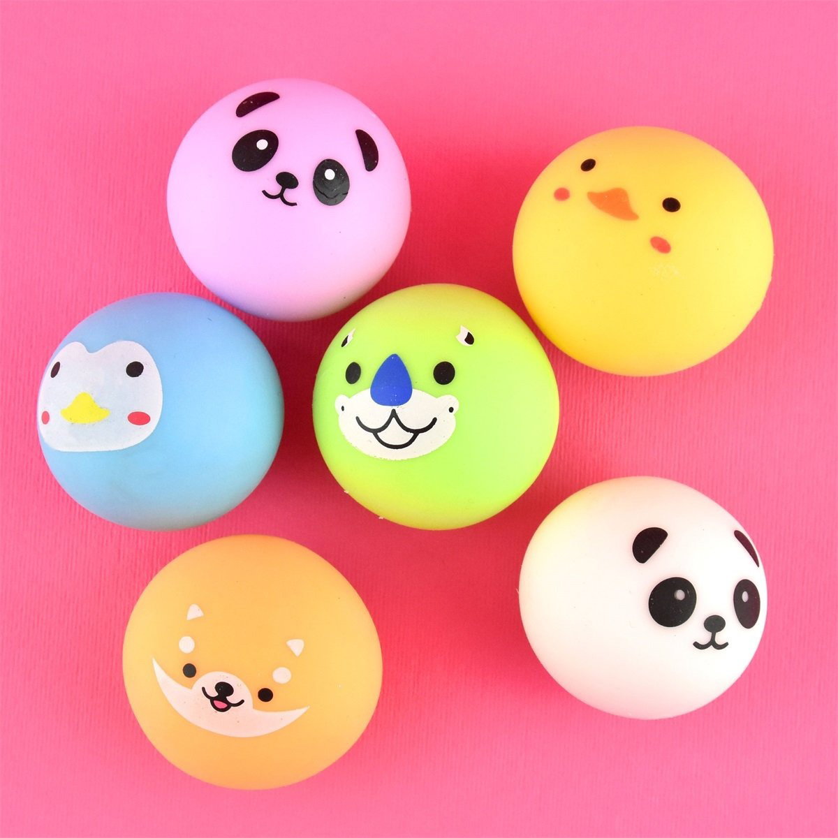 ROB FIGURINA SQUISHY 4CM MINGE CU ANIMALE 41151