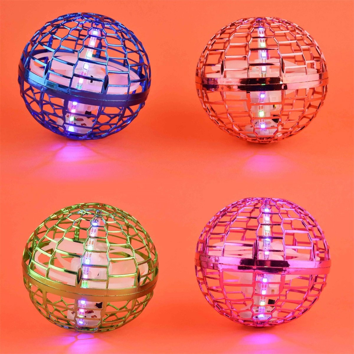ROB MINGE ZBURATOARE CU LED 8.5CM TIP SPINNER 50288