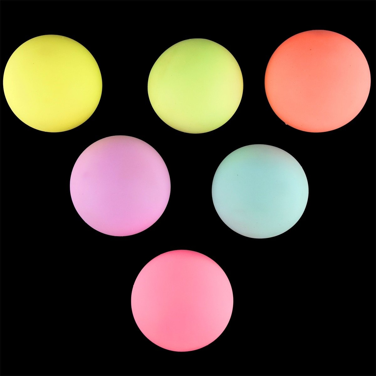 ROB MINGE SQUISHY ANTISTRESS 7CM GLOW IN THE DARK 54052