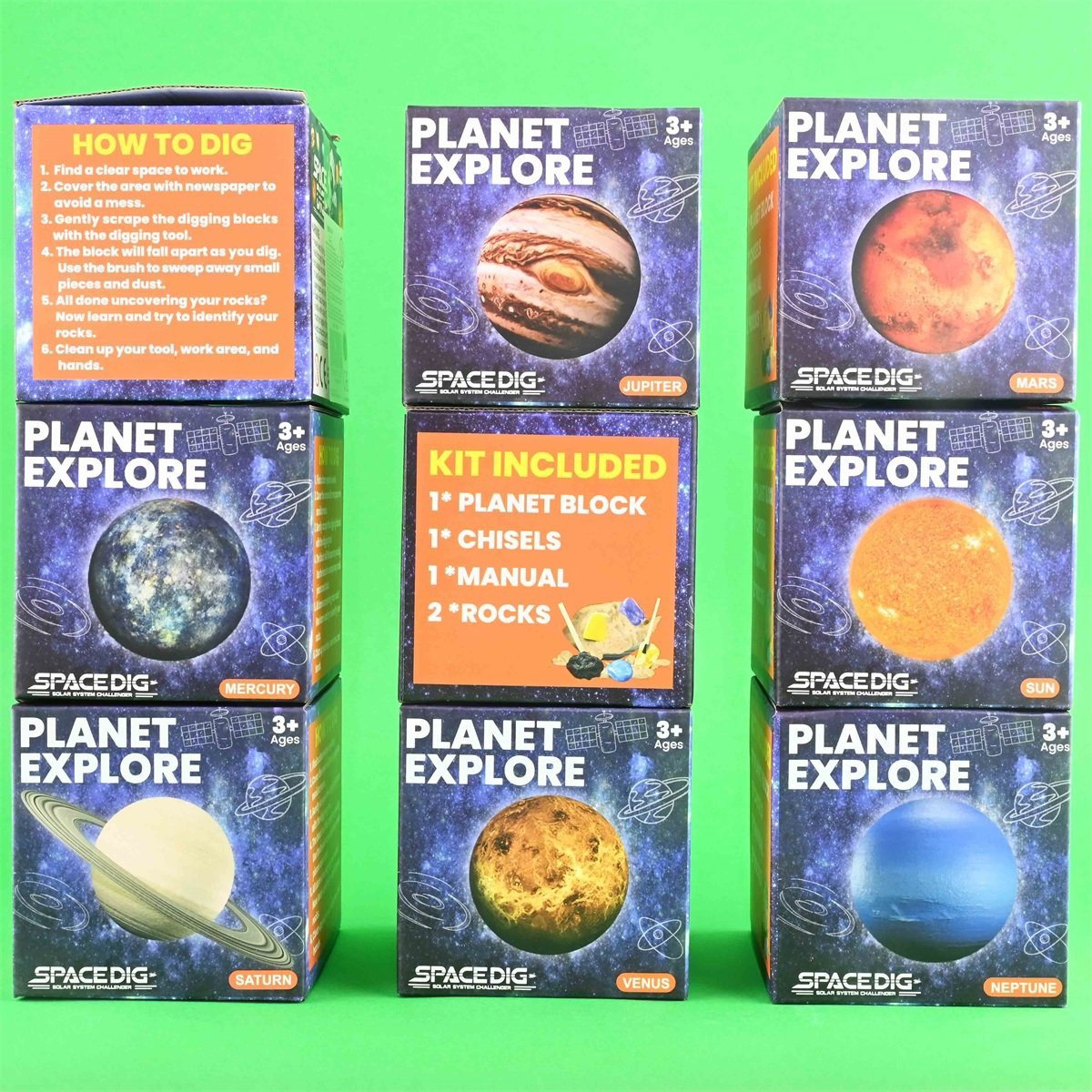 ROB JOC EDUCATIV EXPLORATI PLANETELE 5 PIESE 54205