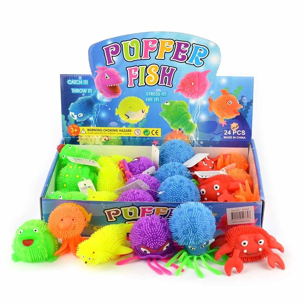 ROB JUCARIE SENZORIALA ANTISTRESS 11CM ANIMALE MARINE 54764
