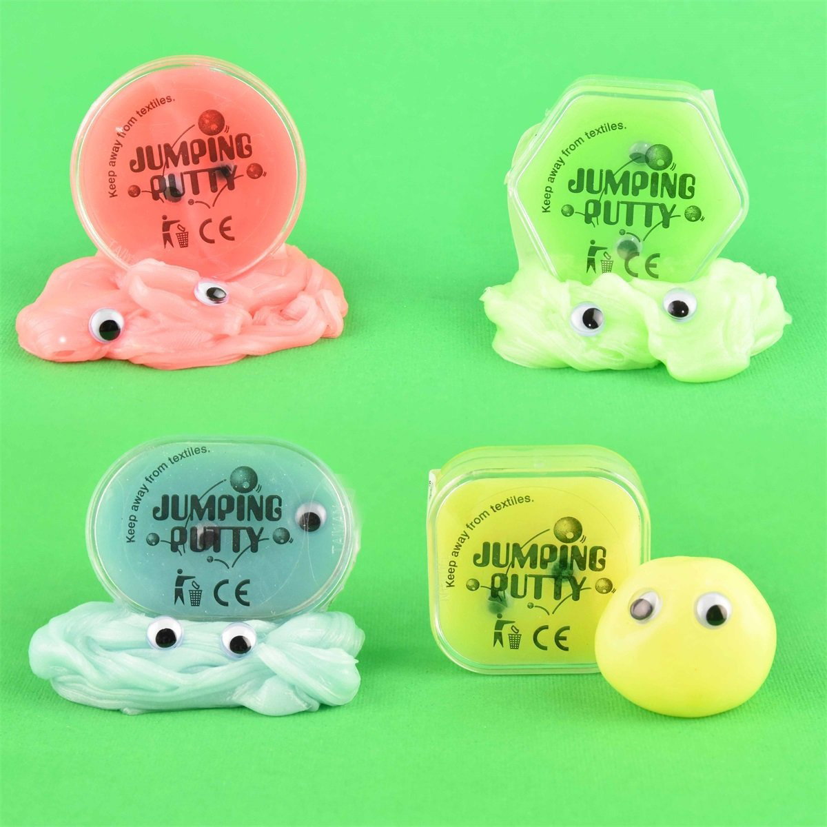 ROB SLIME PUTTY JUMPING GLOW IN THE DARK 65966