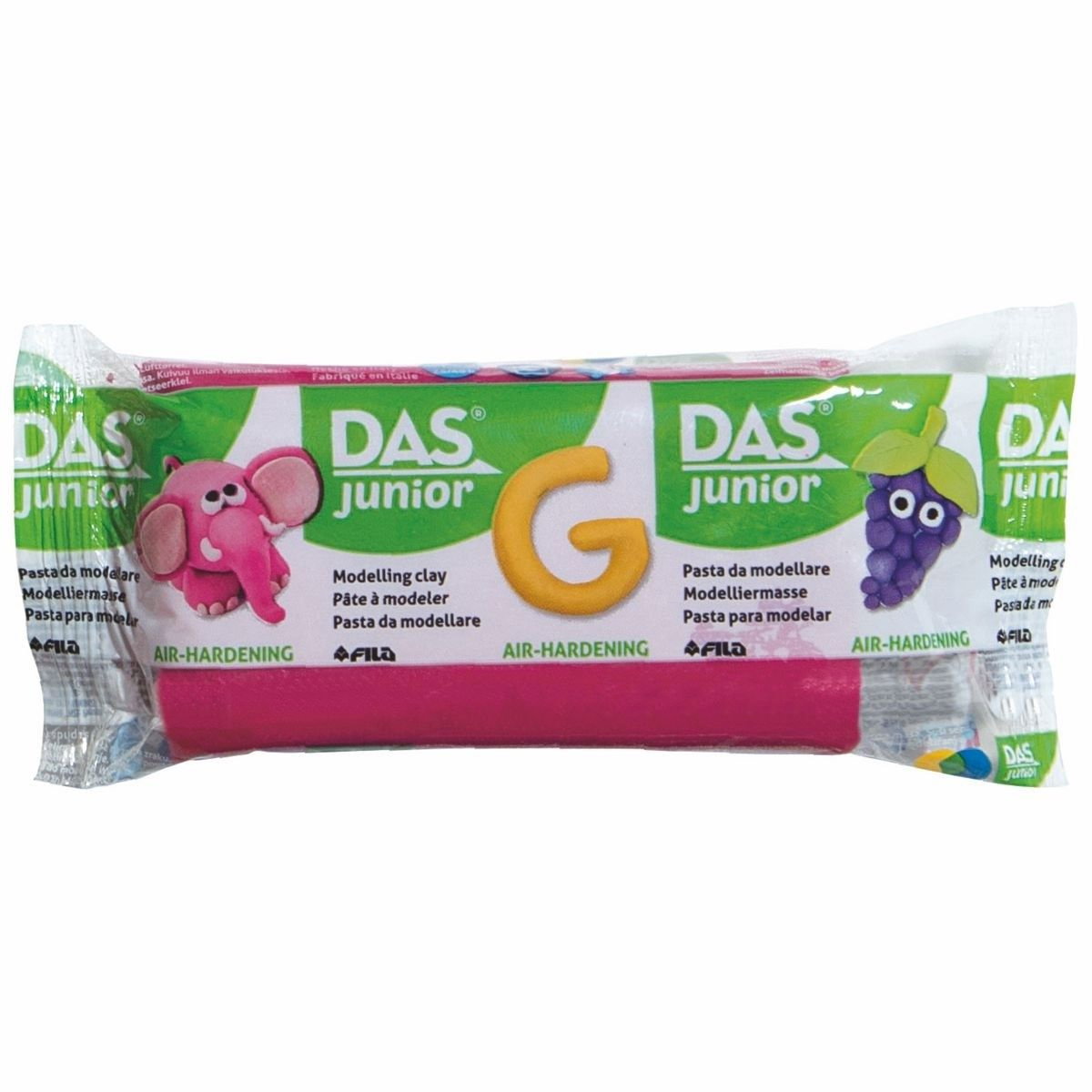 FIL PLASTILINA MODELAJ INTARIRE LA AER DAS JUNIOR MAGENTA 100 GR 349315