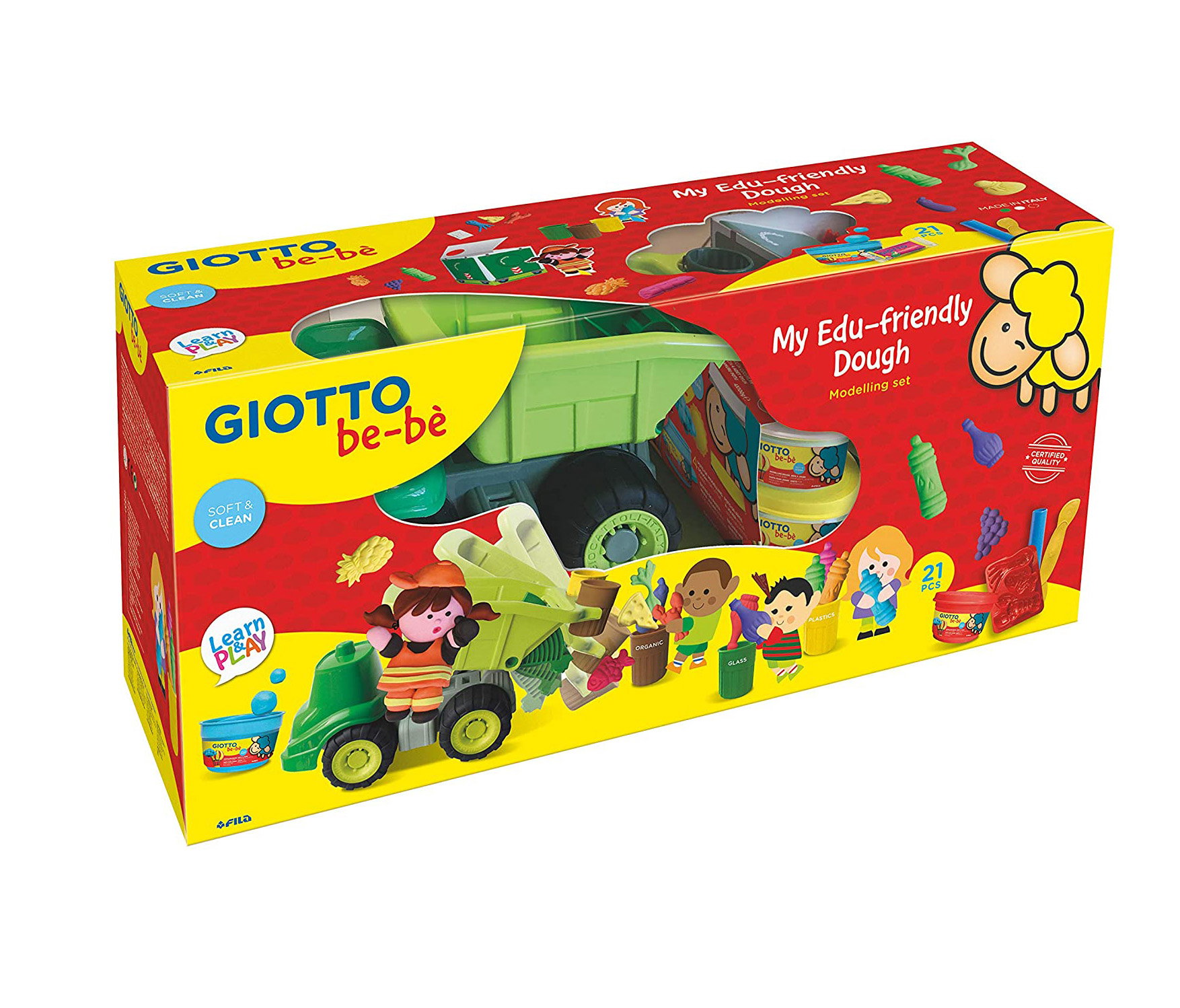 FIL SET PLASTILINA MODELATOARE GIOTTO BEBE MY EDU FRIENDLY 475300
