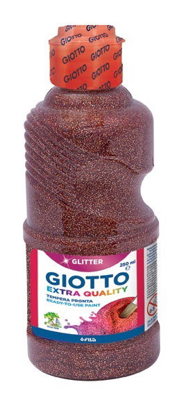 FIL TEMPERA GLITTER GIOTTO 250ML BRONZ 531207