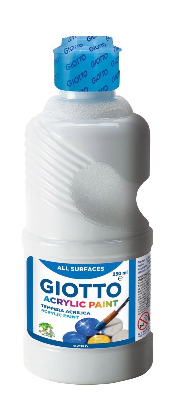 FIL VOPSEA ACRILICA GIOTTO 250ML ALB 534001