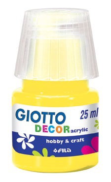 FIL VOPSEA ACRILICA GIOTTO 25ML GALBEN PRIM 538102