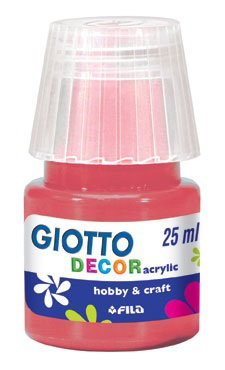 Giotto Acrylic Paint 25ml Scarlet Red 538108