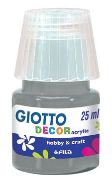 FIL VOPSEA ACRILICA GIOTTO 25ML  ARGINTIU 538150