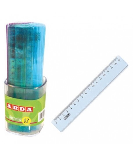 ARD RIGLA 15CM PLASTIC DIVERSE CULORI 282C