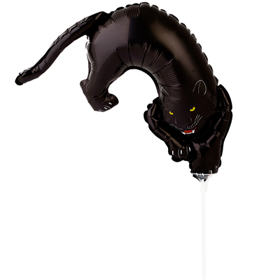 Godan Dark Panther Aluminum Foil Balloon 36cm