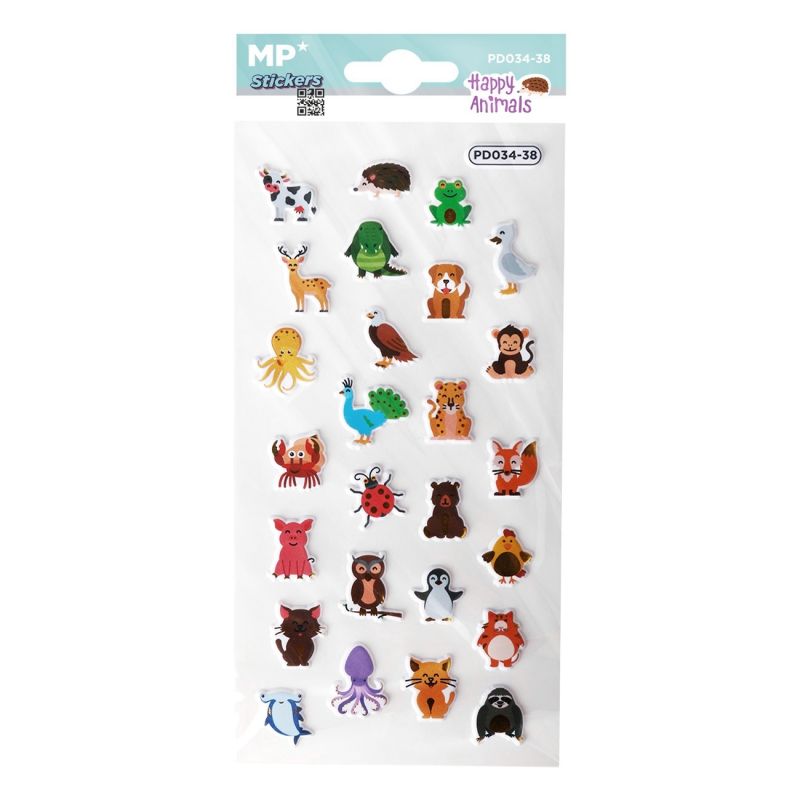 STICKER 3D IPB ANIMALE FERICITE PD034-38