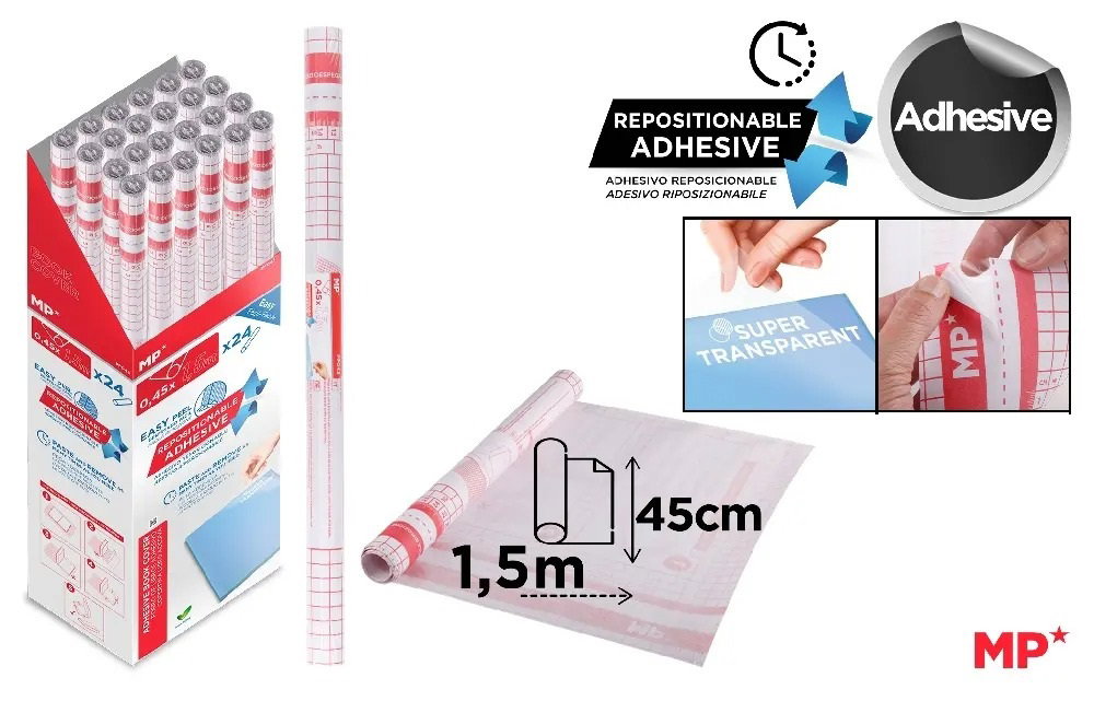 Copertă Autoadezivă Rolă IPB 1.5m x 45cm PF043