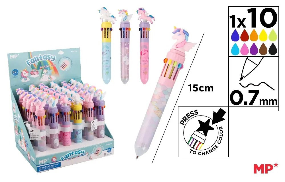 PIX IPB 10 CULORI FANTASY UNICORN PE253-33