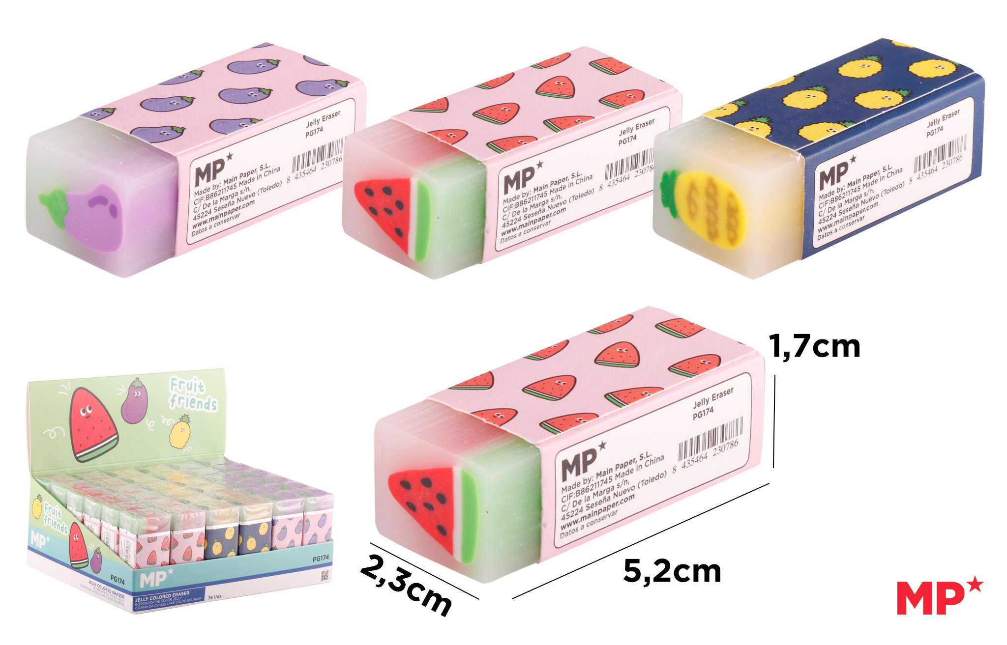 RADIERA IPB JELLY FRUCTE PG174