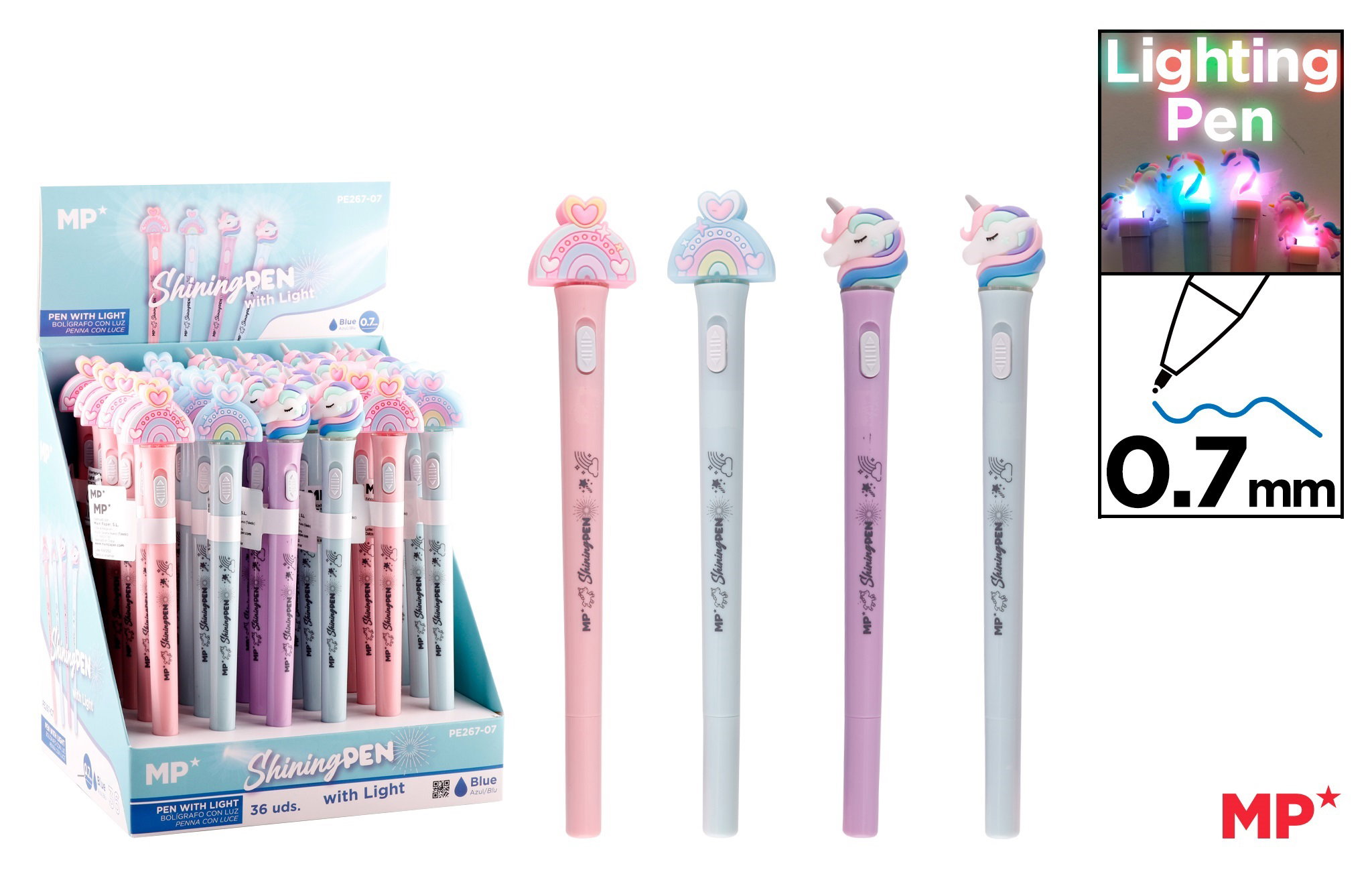 PIX IPB CU LED FANTASY UNICORN PE267-07