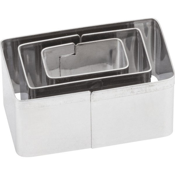 KP FORME METAL 3/SET 2-4CM DREPTUNGHI 18661041