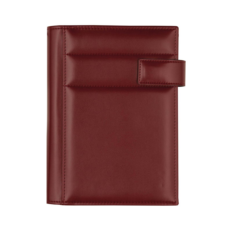 AGENDA DATATA LUX PRATO CU CLAPA BORDO 15*21CM 2026 NGD2029BO