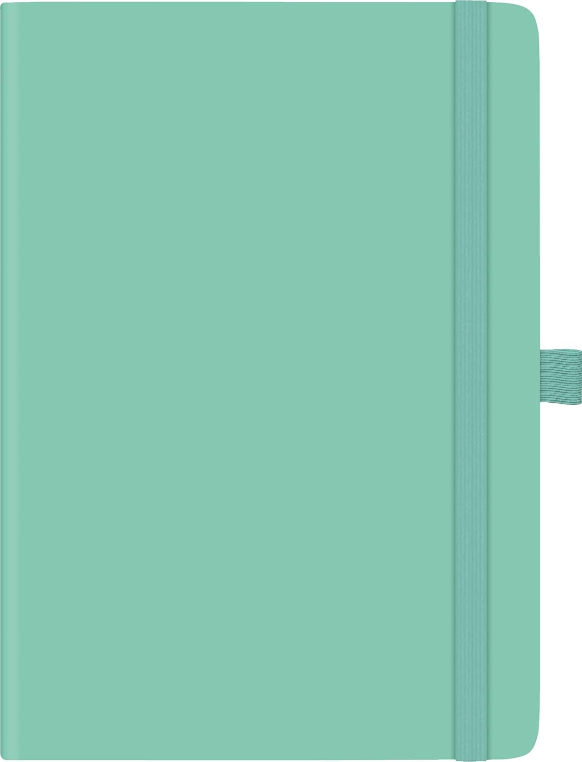 AGENDA DATATA SAPTAMANAL KOMPAGNON A5 2026 CU ELASTIC VERDE DESCHIS 79166526